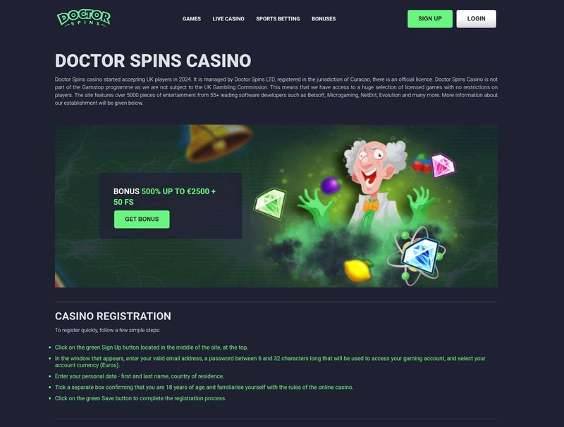 Unlock Big Wins at Doctor Spins Casino: UK Players Guide Unlock Big Wins at Doctor Spins Casino: UK Players Guide, doctor spins login